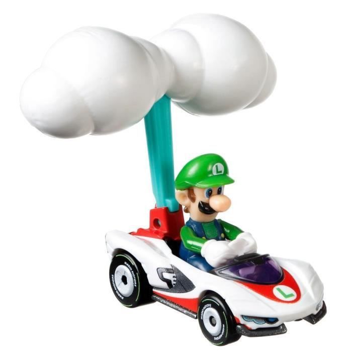HOT WHEELS Mario Kart Aile Luigi Petite Voiture - Photo n°1