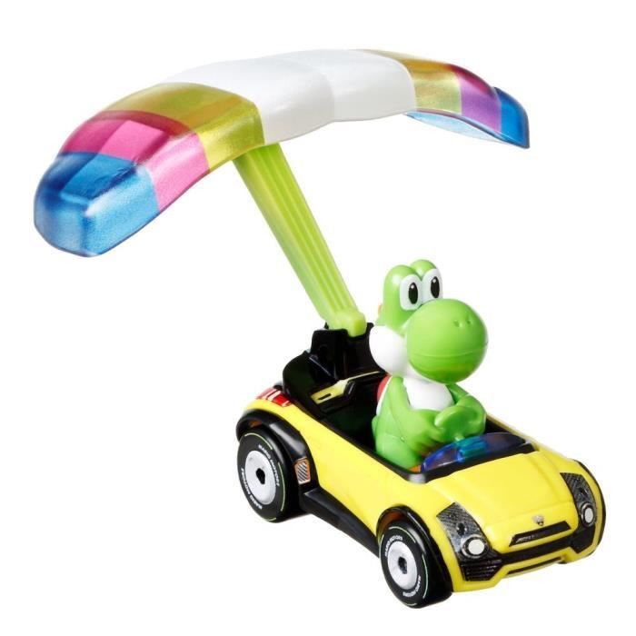 HOT WHEELS Mario Kart Aile Yoshi Petite Voiture - Photo n°1