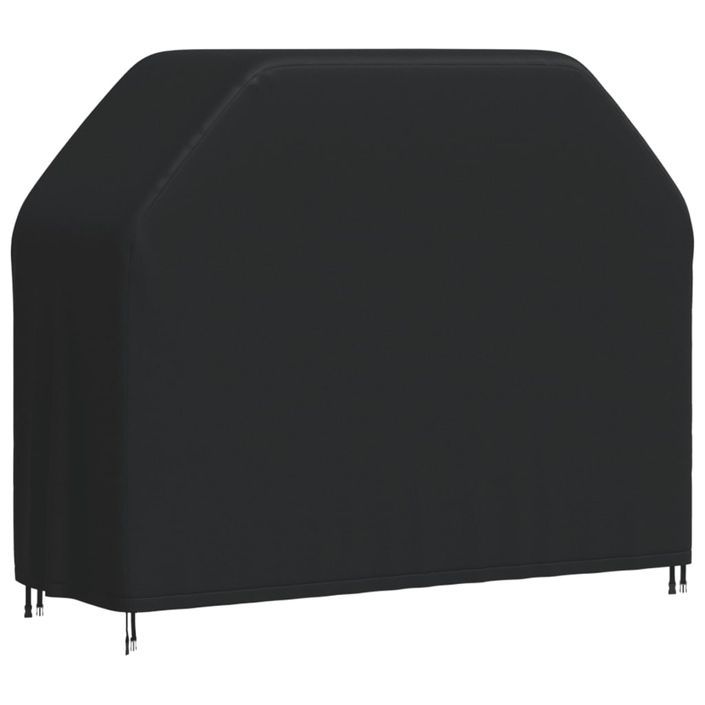 Housse de barbecue 147x61x112 cm noir oxford 420D - Photo n°1