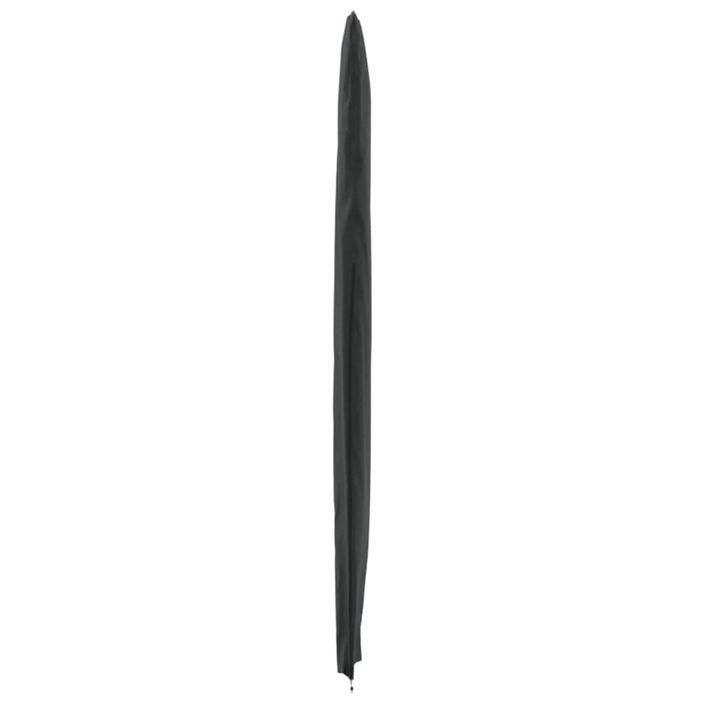 Housse de parapluie de jardin noir 136x25/23,5 cm oxford 420D - Photo n°4