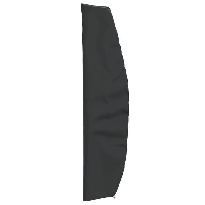 Housse de parapluie de jardin noir 265x50/70/40 cm oxford 420D - Photo n°1