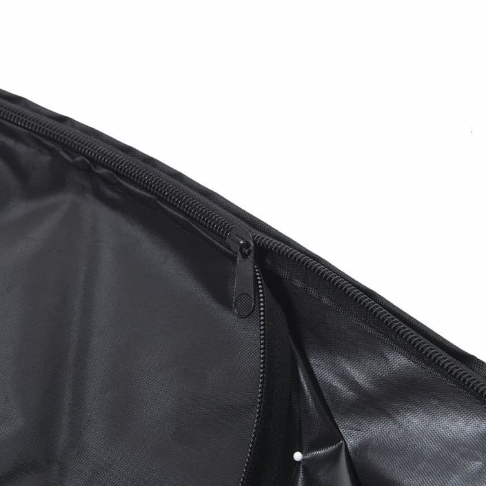 Housse de parapluie de jardin noir 280x30/81/45 cm oxford 420D - Photo n°9