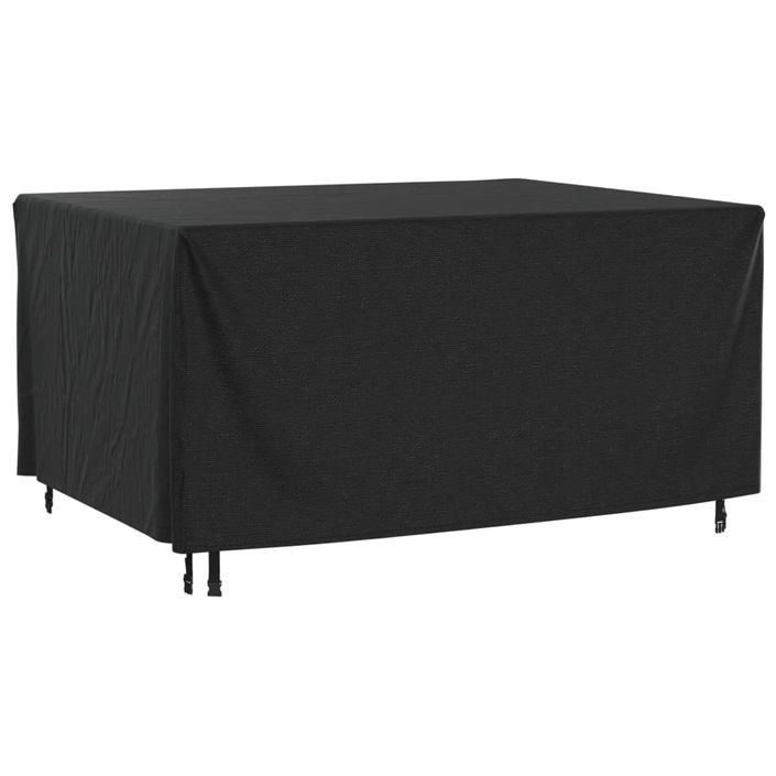 Housses de salon de jardin 2 pcs 180x140x90 cm imperméable 420D - Photo n°5