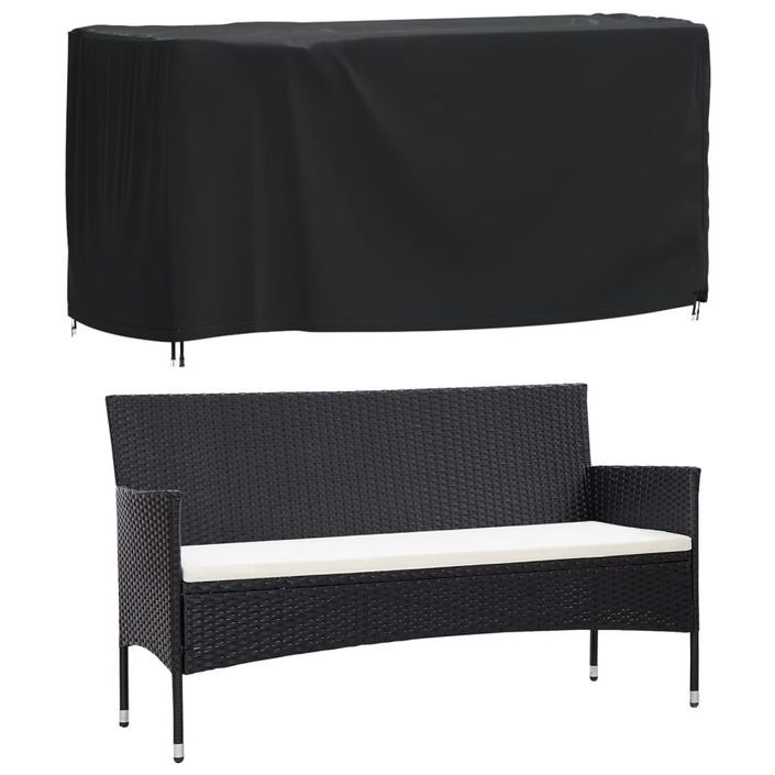 Housses de salon de jardin 2 pcs 180x70x90 cm imperméable 420D - Photo n°2