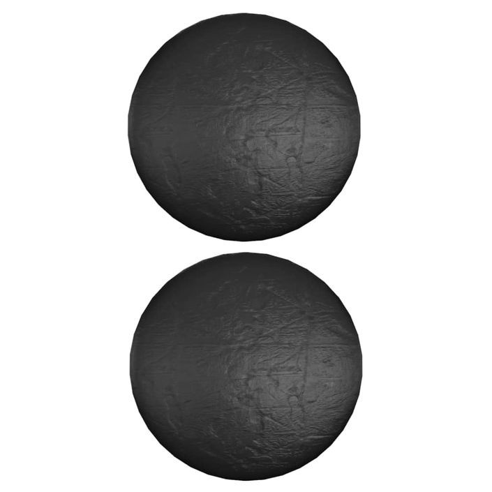 Housses pour salon îlot 2 pcs 10 œillets Ø236x67 cm rond - Photo n°3