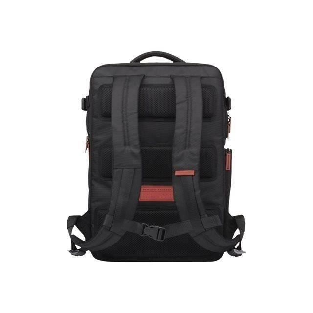HP OMEN 17.3 Gaming Backpack Sac a dos Gamer - Etanche, Compatible Jusqu'a 17 Pouces, poches d'accessoires, Noir/Rouge - Photo n°2