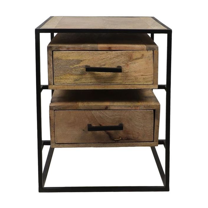 HSM Collection Table basse Blackwell 40x45x50 cm - Photo n°1