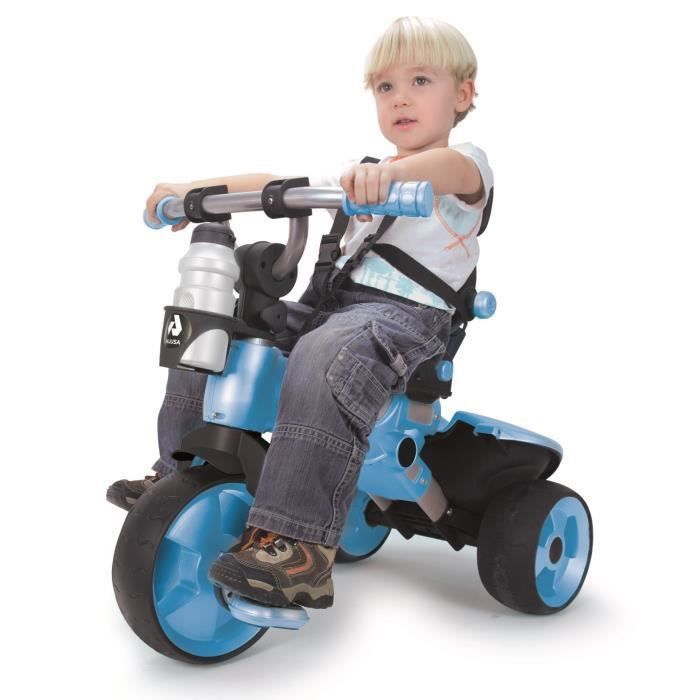 INJUSA Tricycle enfant évolutif City Bleu - Photo n°4