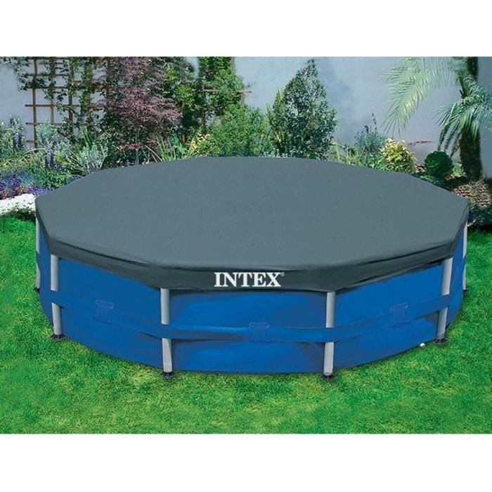 Intex bâche protection pour piscine ronde 3m66 - Photo n°1