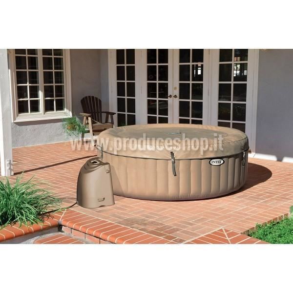 INTEX PURE SPA Spa a bulles rond 4 places gonflable 1,91 x 0,71 m - Photo n°2