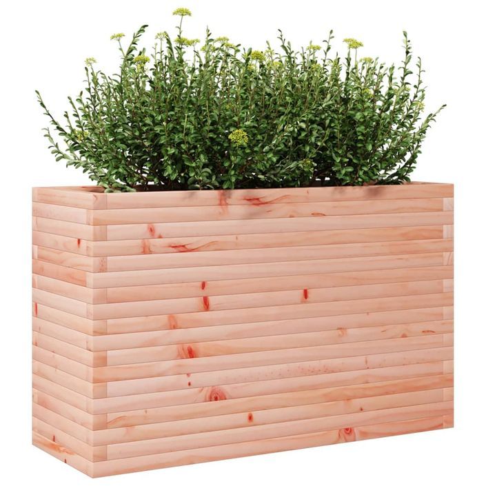 Jardinière 110x40x68,5 cm bois massif douglas - Photo n°4