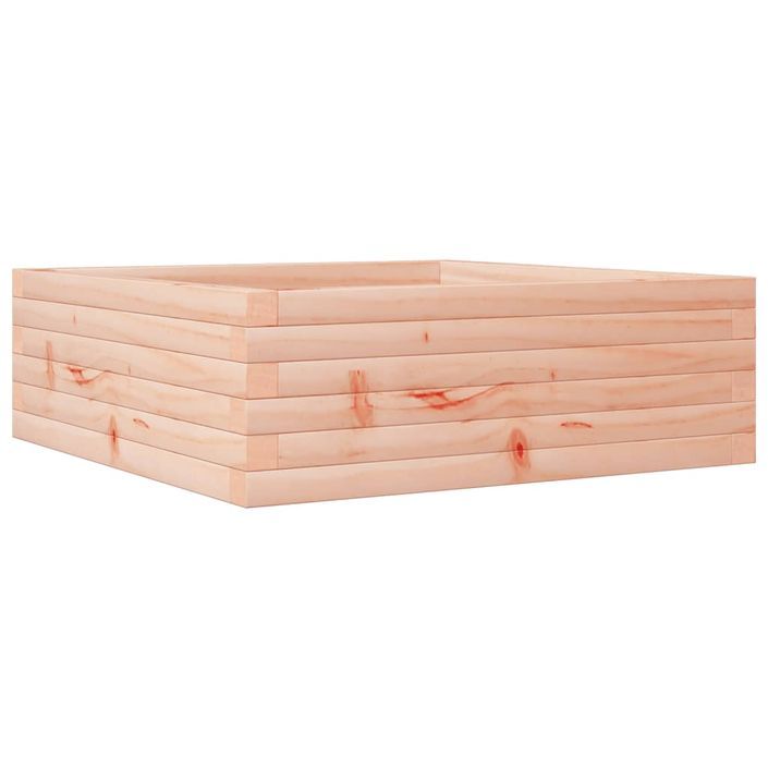 Jardinière 70x70x23 cm bois massif douglas - Photo n°7