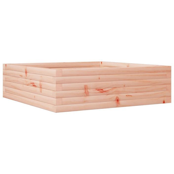 Jardinière 80x80x23 cm bois massif de douglas - Photo n°7