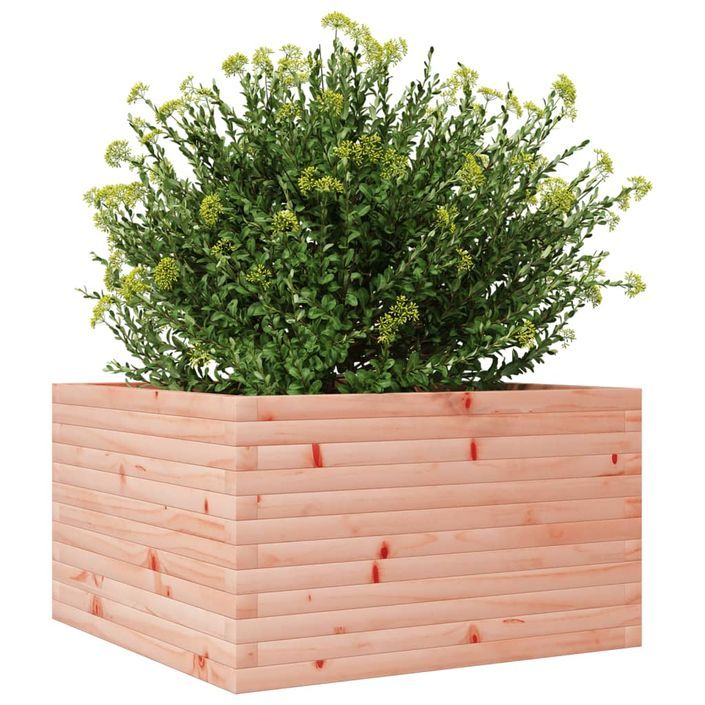 Jardinière 80x80x45,5 cm bois massif de douglas - Photo n°4