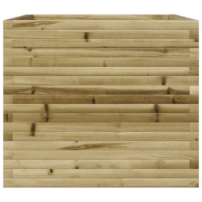 Jardinière 80x80x68,5 cm bois de pin imprégné - Photo n°6