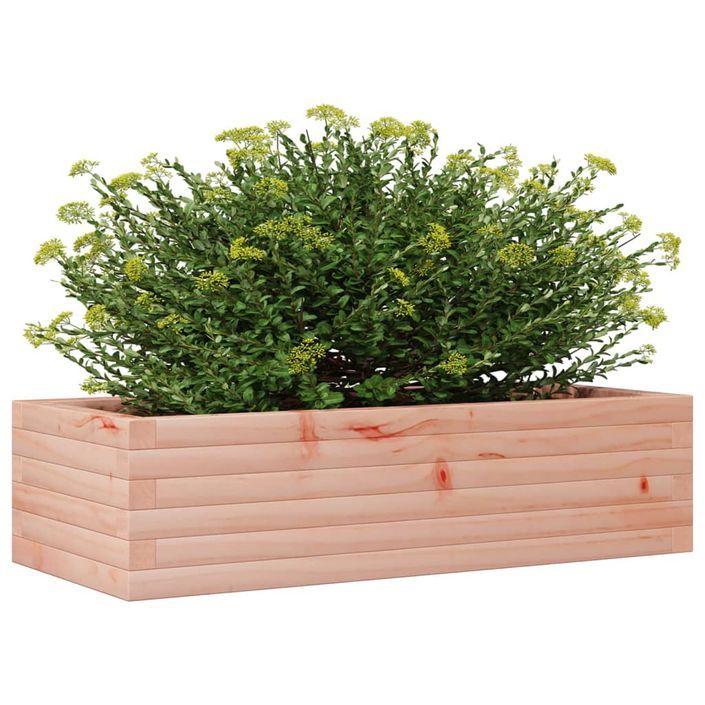 Jardinière 90x40x23 cm bois massif douglas - Photo n°4