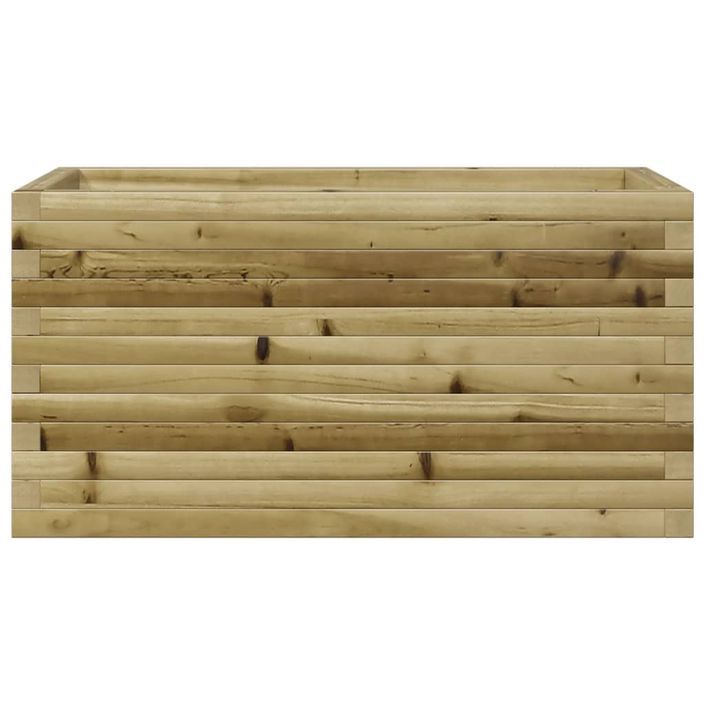 Jardinière 90x40x45,5 cm bois de pin imprégné - Photo n°5