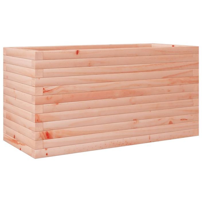 Jardinière 90x40x45,5 cm bois massif douglas - Photo n°7