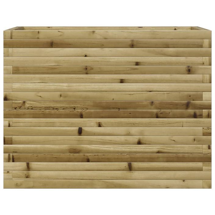 Jardinière 90x40x68,5 cm bois de pin imprégné - Photo n°5