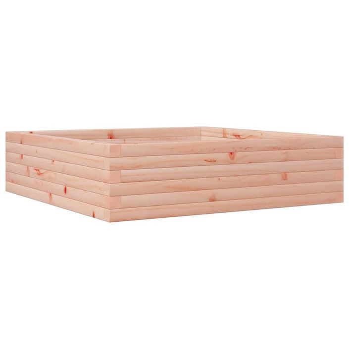 Jardinière 90x90x23 cm bois massif douglas - Photo n°7