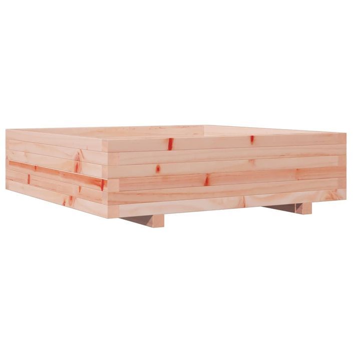 Jardinière 90x90x26,5 cm bois massif douglas - Photo n°7