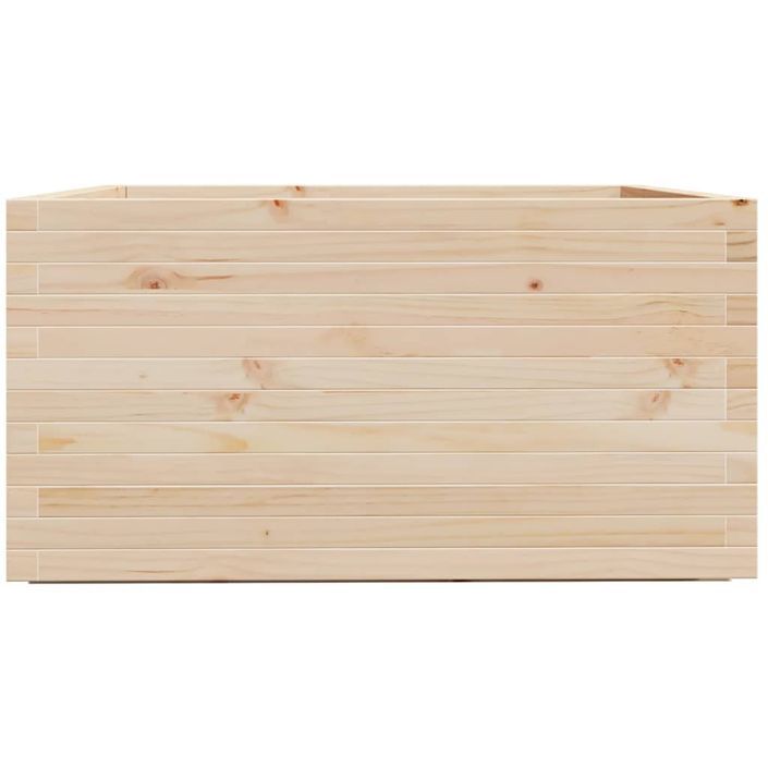 Jardinière 90x90x49,5 cm bois de pin massif - Photo n°6