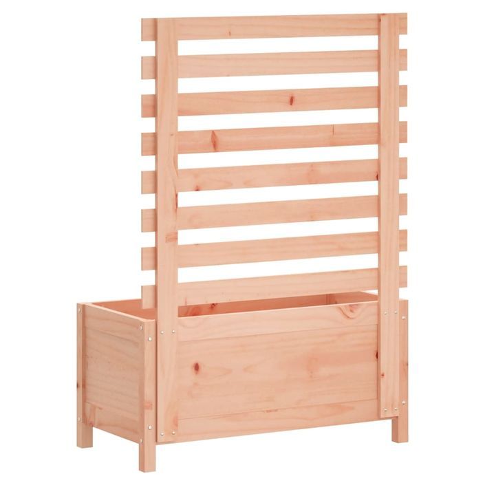 Jardinière avec support 79x39,5x114 cm bois massif douglas - Photo n°4