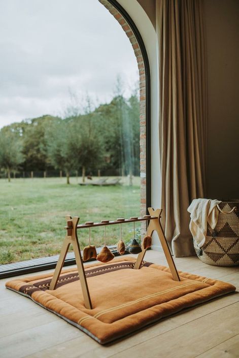 Jouet d'éveil tipi avec 5 peluches Coquillage - Photo n°7