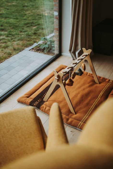 Jouet d'éveil tipi avec 5 peluches Coquillage - Photo n°8