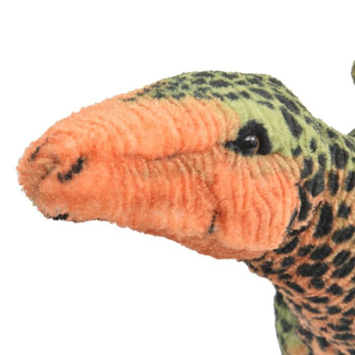 Jouet en peluche Dinosaure Stegosaurus Vert et orange XXL - Photo n°3