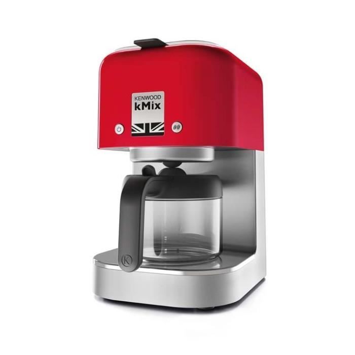 KENWOOD COX750RD Cafetiere filtre kMix - 1200 W - Rouge - Photo n°2