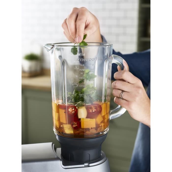 KENWOOD KAH359GL Accessoire blender verre 1,6L pour robot pâtissier - Photo n°3