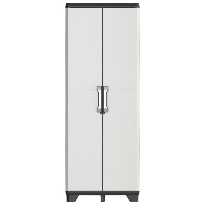 Keter Armoire de rangement polyvalente Gear Noir et gris 182 cm - Photo n°3