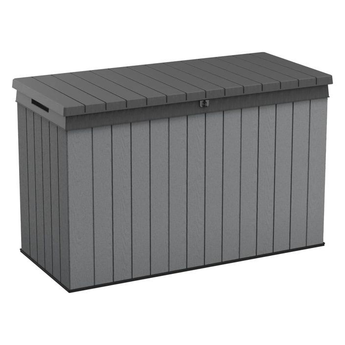 Keter Boîte de rangement pour l'extérieur Cortina 570 L gris - Photo n°2