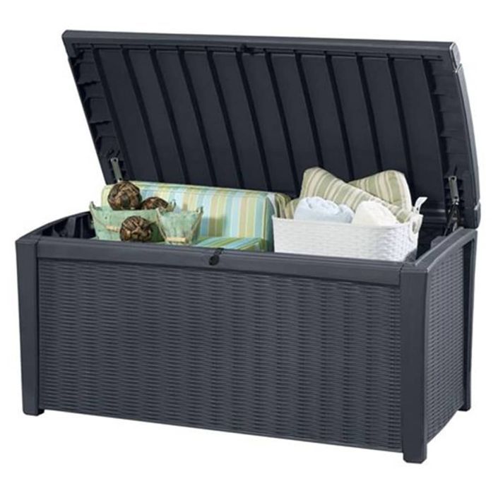 Keter Coffre de rangement de jardin Borneo 416 L - Photo n°3