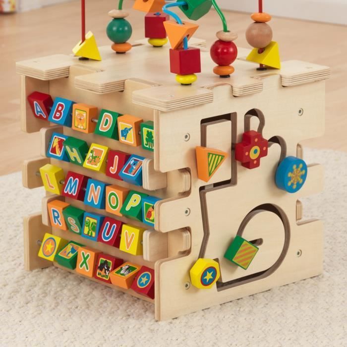 KIDKRAFT - Cube d'activités en bois Deluxe - Photo n°6