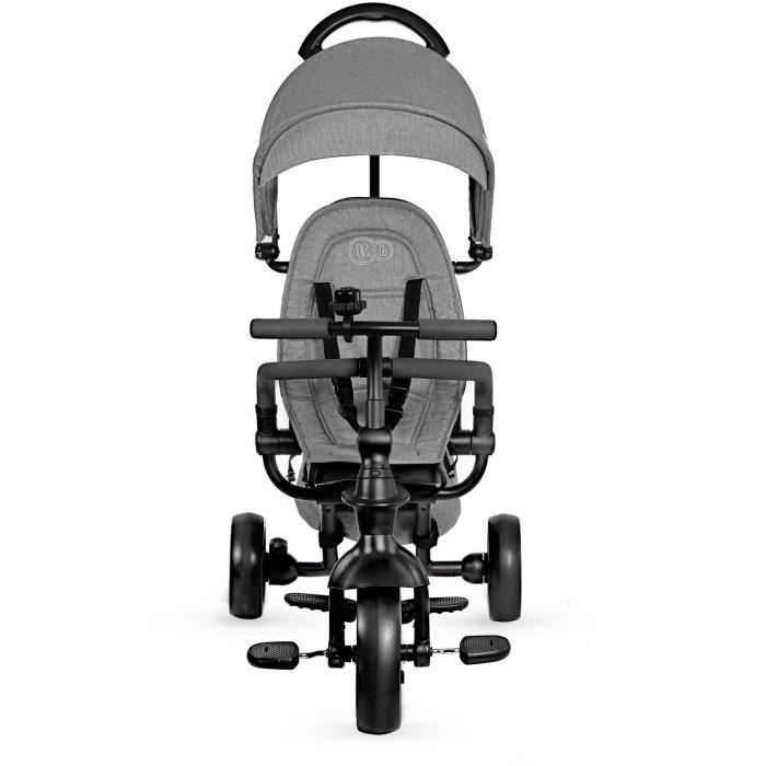 Kinderkraft Tricycle evolutif JAZZ 4 en 1 - Poussette évolutive - de 9 mois a 3 ans - Coloris Gris - Photo n°4