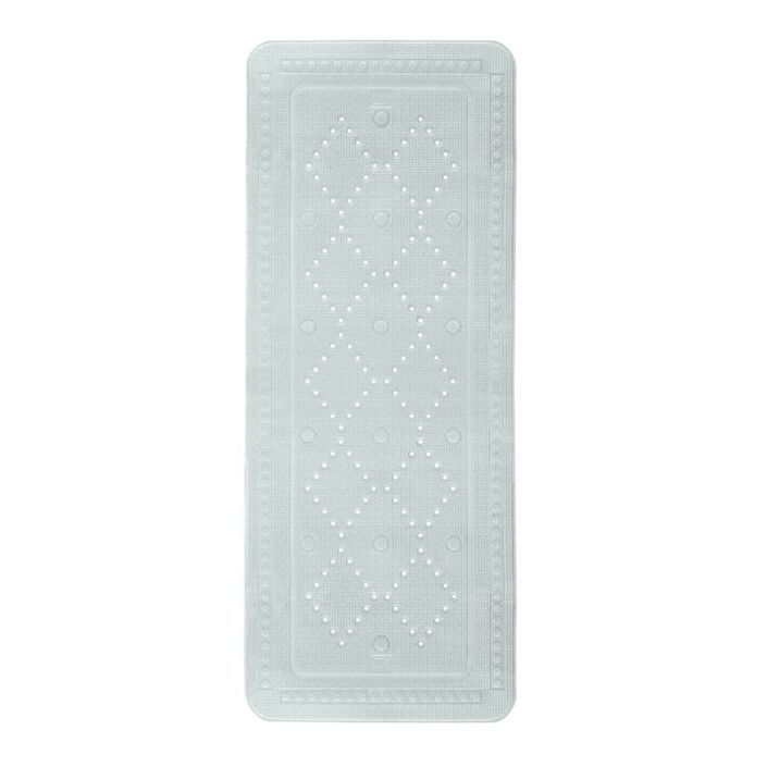 Kleine Wolke Tapis de bain antidérapant Arosa 36x92 cm Gris - Photo n°1