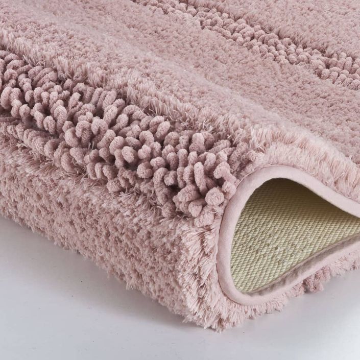 Kleine Wolke Tapis de bain Monrovia 60x100 cm Rose - Photo n°3