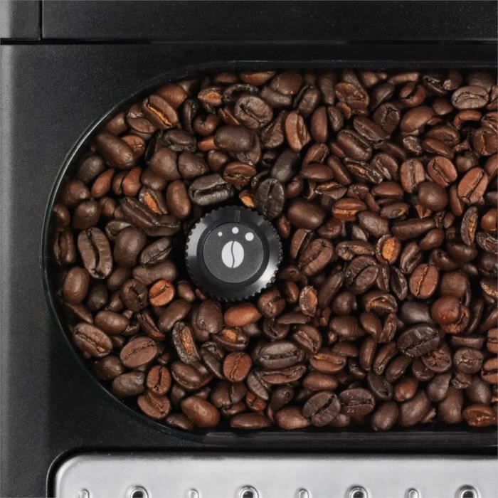 KRUPS YY4451FD Machine a café automatique avec broyeur a grains Essential avec mousseur a lait - Pression 15 bars - Grise - Photo n°5