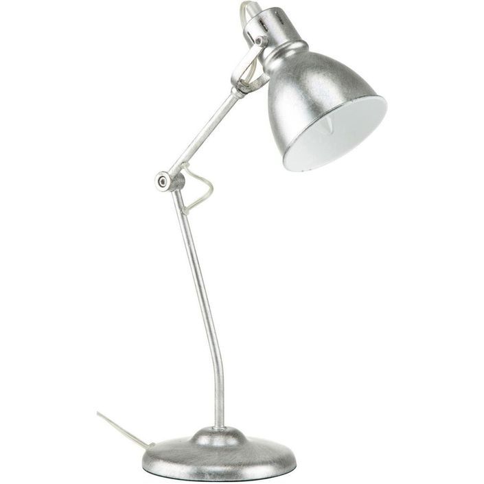 Lampe de bureau métal argenté Neillo - Photo n°2