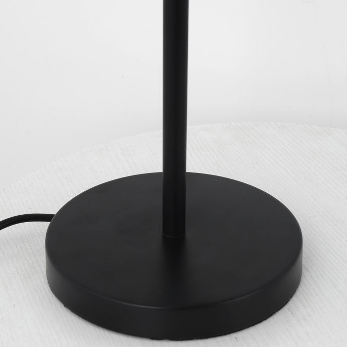 Lampe de table bois clair et métal noir Haray - Photo n°11