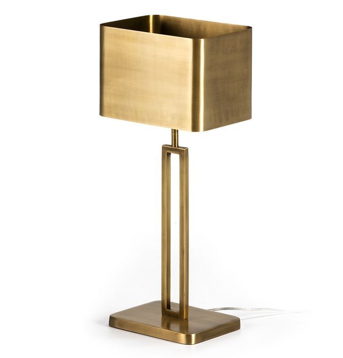 Lampe de table métal doré Feery - Photo n°1