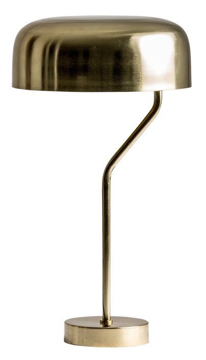 Lampe de table métal doré Dionni - Photo n°1