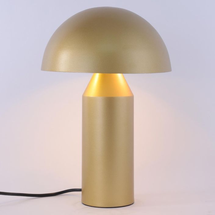 Lampe de table verre doré Pignon - Photo n°2