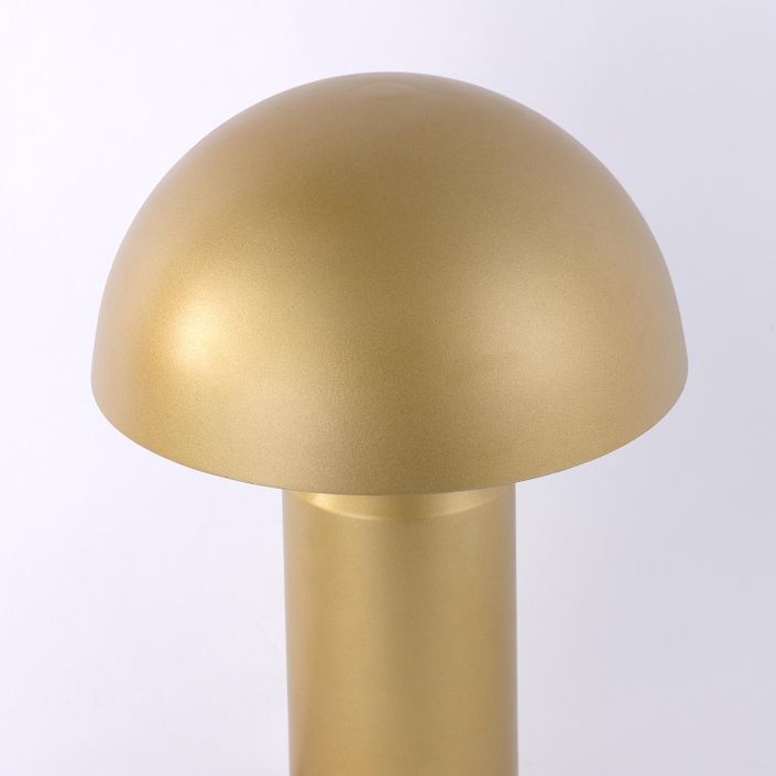 Lampe de table verre doré Pignon - Photo n°3