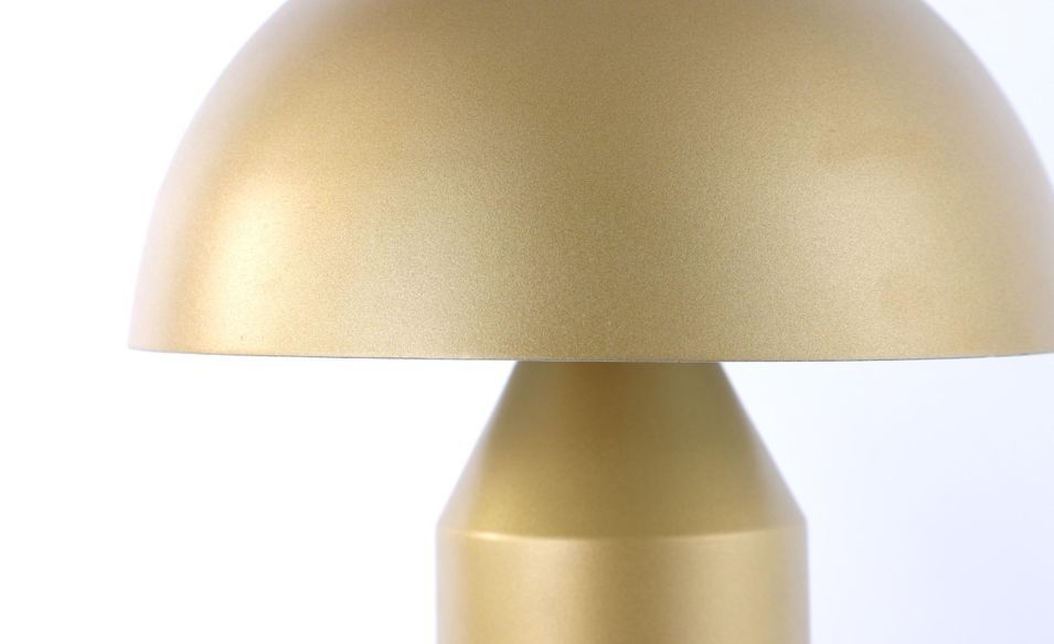 Lampe de table verre doré Pignon - Photo n°4