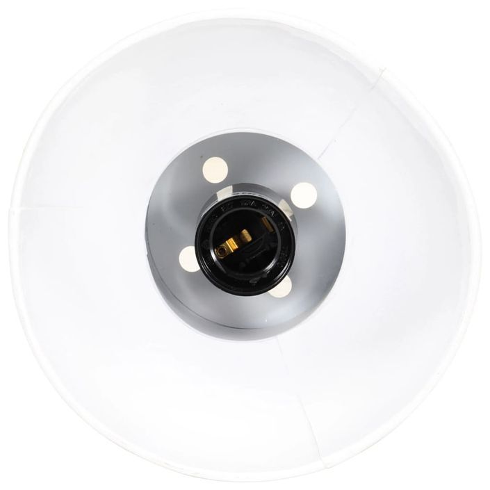 Lampe suspendue 25 W Blanc Rond 17 cm E27 - Photo n°7