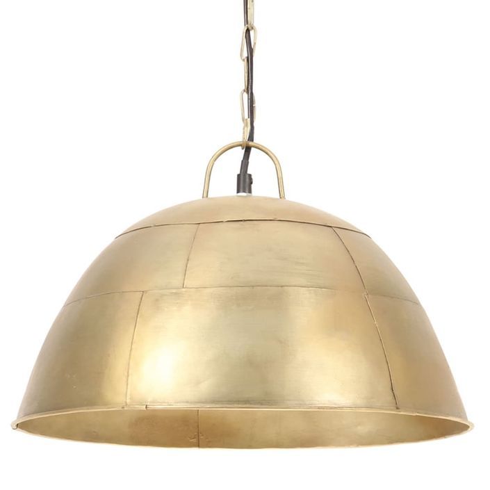 Lampe suspendue industrielle vintage 25 W Laiton Rond 41 cm E27 - Photo n°3
