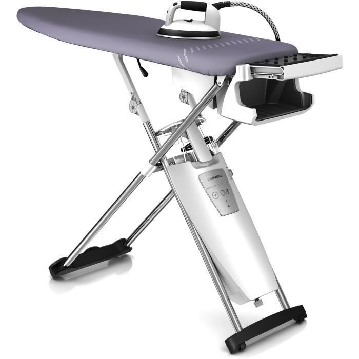 LAURASTAR S PURE XTRA - Table a repasser active avec aspiration et soufflerie - Bac amovible - 6 niveaux de hauteur - Photo n°2